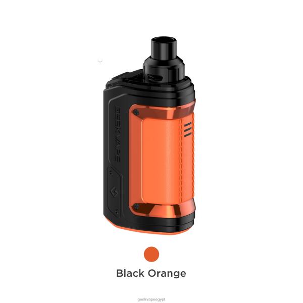 Geek Bar سعر - GeekVape بود كيت اتش 45 (ايجيس هيرو 2) بسعة 1400 ملي امبير برتقالة سوداء ND00899