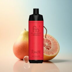 RandM Fumot Shisha 10000 Puffs دم سيء - 18 مل سائل مسبق الشحن، 0.6 أوم، 0.5% نيكوتين