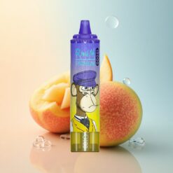 RandM Fumot Tornado 15000 Puffs مانجو على الثلج بشاشة إل سي دي وبطارية 850 مللي أمبير