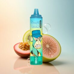 RandM Fumot Tornado 15000 Puffs كيوي باشن فروت جوافة بشاشة إل سي دي وبطارية 850 ملي أمبير