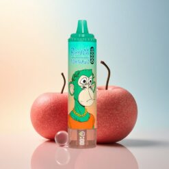 RandM Fumot Tornado 15000 Puffs توت ثلاثي بشاشة إل سي دي وشحن نوع سي