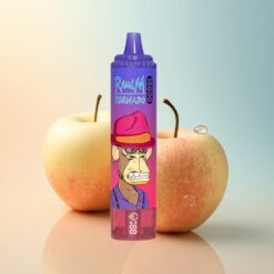 RandM Fumot Tornado 15000 Puffs تفاحة حامضة بشاشة LCD ومللي 25