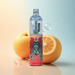 RandM Fumot Tornado 7000 Puffs برتقالي جليدي بـ 14 مل عصير إلكتروني و 5% نيكوتين