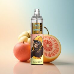 RandM Fumot Tornado 7000 Puffs دببة جيمي 14 مل نوع-سي ضوئي آر جي بي 5% نيكوتين