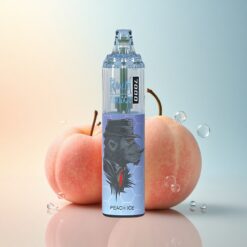 RandM Fumot Tornado 7000 Puffs خوخ مثلج بـ 14 مل عصير إلكتروني و 850 مللي أمبير