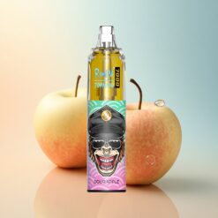 RandM Fumot Tornado 7000 Puffs تفاحة حامضة بشبكة ملف وضوح 850 مللي أمبير/ساعة