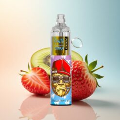 RandM Fumot Tornado 7000 Puffs فراولة كيوي 850 ملي أمبير شبكية