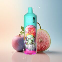 RandM Fumot Tornado 9000 Puffs التوت الزهري الأزرق الحامض - 850 مللي أمبير - ملف شبكي