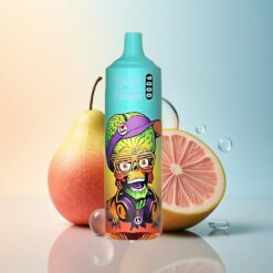 RandM Fumot Tornado 9000 Puffs بِلُولِيَشُس آيس مع شاشة RGB وأنواع 54 نكهة ومللي 18 سائل