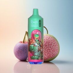 RandM Fumot Tornado 9000 Puffs الكشمش الأزرق الكهربائي مع شاشة RGB وبطارية 850 مللي أمبير