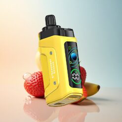 Razz Bar 45000 Puffs فراولة موز مع نيكوتين 20 ملغم/مل وبطارية 650 مللي أمبير