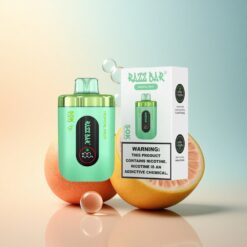 Razz Bar 50K Puffs فاكهة استوائية مع 2٪ نيكوتين و 650 مللي أمبير