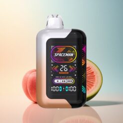 SMOK SPACEMAN SP40000 Puffs عصير الخوخ والبطيخ 1000mAh 50mg نيكوتين