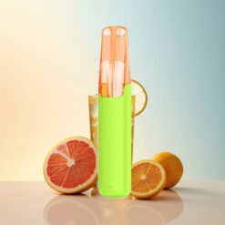 Snowplus Dash 4000 Puffs شاي ليمون مثلج فوار مع سيراميك و 7.5 مل ونيكوتين 3%