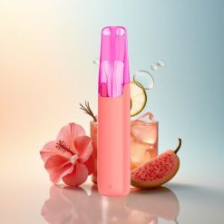 Snowplus Dash 4000 Puffs شاي مثلج الكركديه مع نيكوتين ٣٪ وسعة بطارية ٥٣٠ مللي أمبير