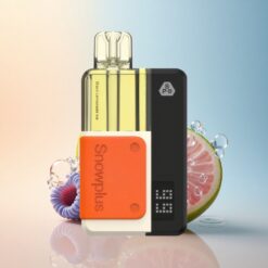 Snowplus Swift 15000 Puffs Pod Kit الليمون الأزرق الغازي مع بطارية 1000 مللي أمبير و 12 مل من السائل