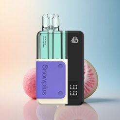 Snowplus Swift 5000 Puffs دب الهلامي الأزرق الحامض ذو السعة 1000 مللي أمبير وتركيز النيكوتين 2٪