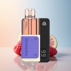 Snowplus Swift 5000 Puffs توت أزرق حامض توت العُلّيق 2% نيكوتين 1000 مللي أمبير ساعة